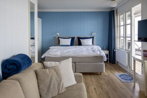 Juniorsuite med terasse | In-room safe, free WiFi, bed sheets