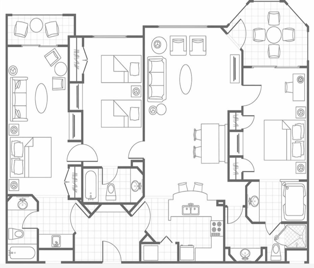 Spacious 3 bedroom Villa within 10 minutes of Disney and Seaworld