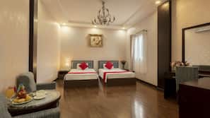 Premium bedding, minibar, in-room safe, desk
