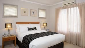 Premium bedding, minibar, in-room safe, desk