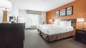 In-room safe, desk, iron/ironing board, rollaway beds