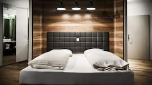 Roupas de cama antialérgicas, camas com colchões pillow-top