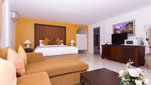 In-room safe, blackout curtains, soundproofing, iron/ironing board