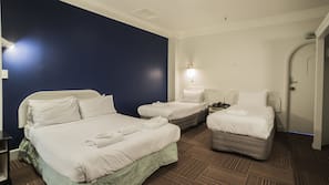 Iron/ironing board, free cots/infant beds, free WiFi