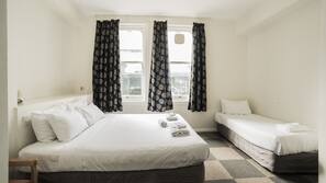 Iron/ironing board, free cots/infant beds, free WiFi