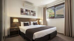 Minibar, in-room safe, desk, blackout curtains