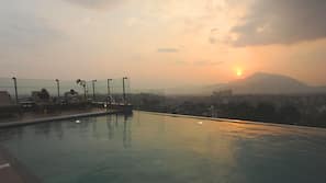 Rooftop pool