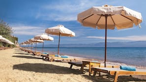 In Strandnähe, kostenloser Shuttle zum Strand, Liegestühle