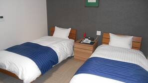 Down duvet, in-room safe, blackout curtains, free WiFi