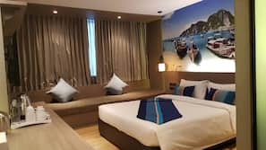In-room safe, desk, blackout drapes, iron/ironing board