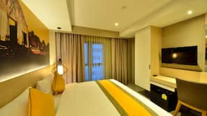In-room safe, desk, blackout drapes, iron/ironing board