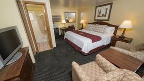 Iron/ironing board, free cribs/infant beds, rollaway beds, free WiFi
