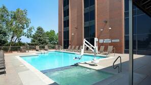 Seasonal outdoor pool