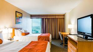 In-room safe, desk, iron/ironing board, free cribs/infant beds