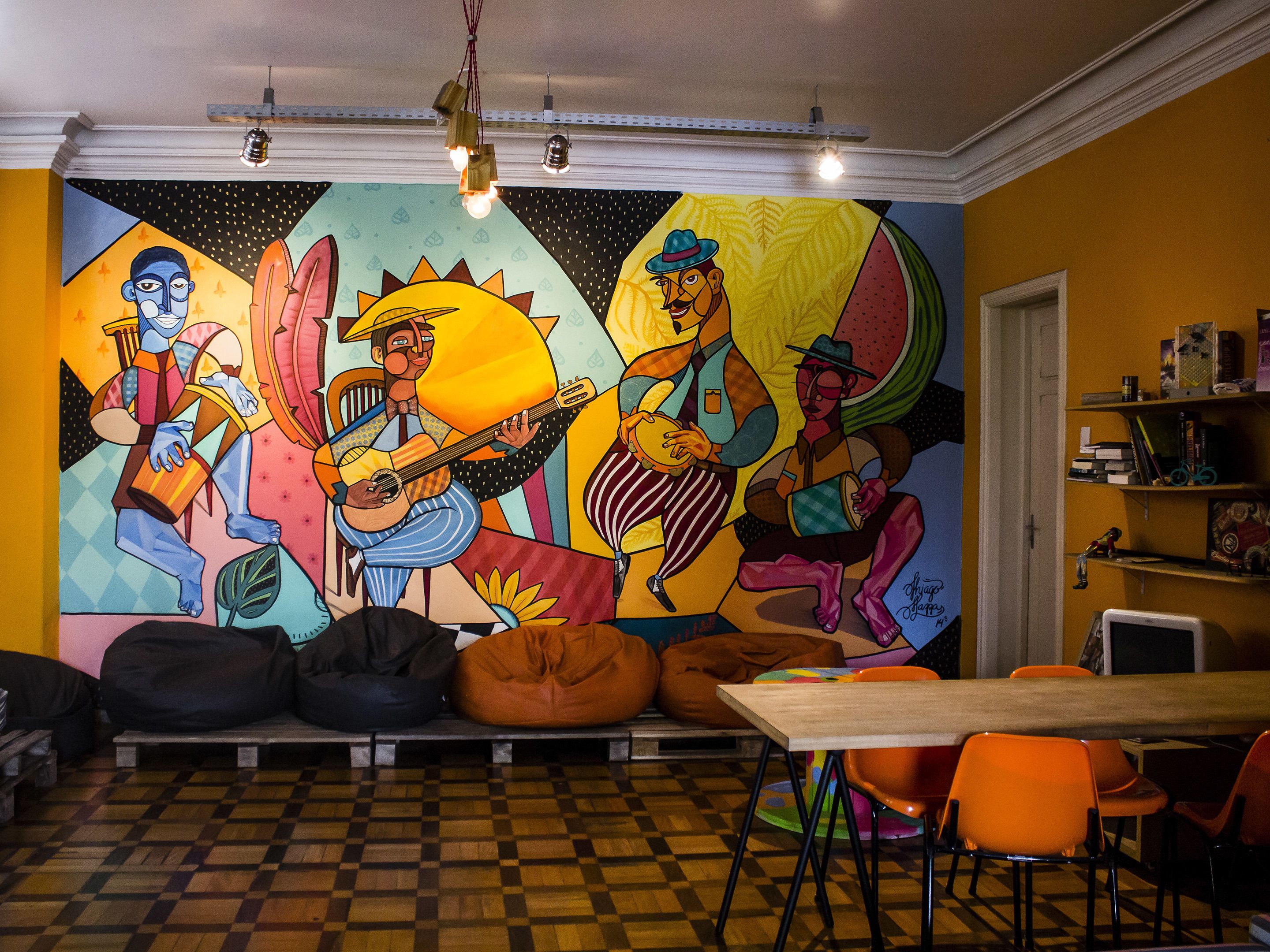 Samba Rooms Hostel in Belo Horizonte, Brazil