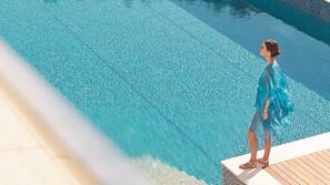 Piscine couverte, piscine extérieure (ouverte en saison)