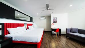 In-room safe, desk, blackout curtains, free WiFi