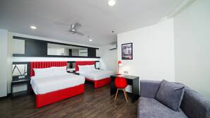 In-room safe, desk, blackout curtains, free WiFi
