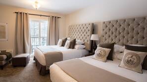 Premium bedding, pillowtop beds, in-room safe, individually decorated