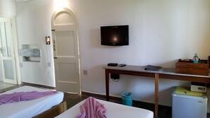 22-inch LED TV with cable channels, TV
