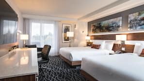 Pillow top beds, in-room safe, desk, iron/ironing board