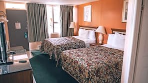 Cots/infant beds, free WiFi, alarm clocks