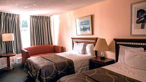Cots/infant beds, free WiFi, alarm clocks