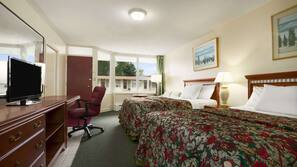 Cots/infant beds, free WiFi, alarm clocks