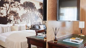 Lakens van Egyptisch katoen, luxe beddengoed, donzen dekbedden