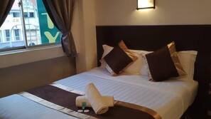 In-room safe, iron/ironing board, free WiFi