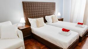 Soundproofing, free cots/infant beds, free WiFi
