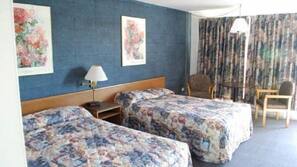 Individually decorated, individually furnished, desk, blackout curtains