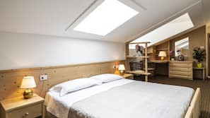 Coffre-forts dans les chambres, bureau, lits bébé