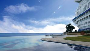 Seasonal outdoor pool, open 9:00 AM to 6:00 PM, cabanas (surcharge)