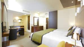 In-room safe, desk, blackout curtains, iron/ironing board