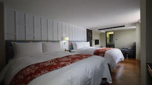 Premium bedding, free minibar, in-room safe, individually furnished