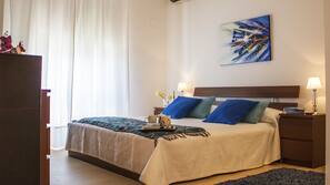 Biancheria da letto di alta qualità, una cassaforte in camera