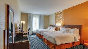 In-room safe, desk, iron/ironing board, alarm clocks