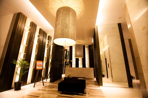 Interior entrance