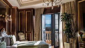 Premium bedding, minibar, in-room safe, desk