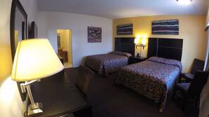 Desk, iron/ironing board, free WiFi, bed sheets
