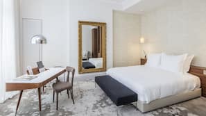 Premium bedding, minibar, in-room safe, soundproofing