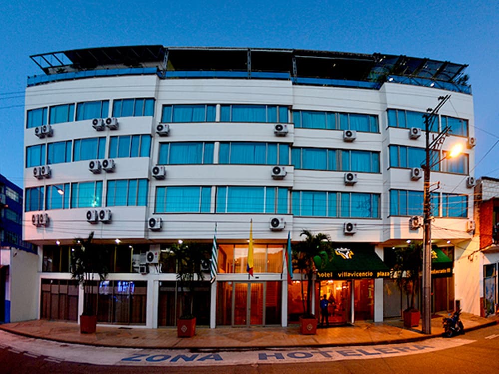 Front of property, Hotel Villavicencio Plaza