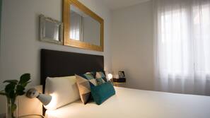Materassi in memory foam, cassaforte in camera, tende oscuranti
