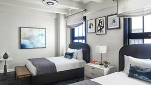 Egyptian cotton sheets, in-room safe, laptop workspace, blackout drapes
