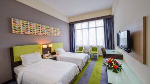 Minibar, in-room safe, blackout curtains, iron/ironing board