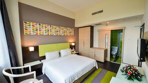 Minibar, in-room safe, blackout curtains, iron/ironing board