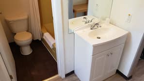 Desk, blackout drapes, iron/ironing board, WiFi