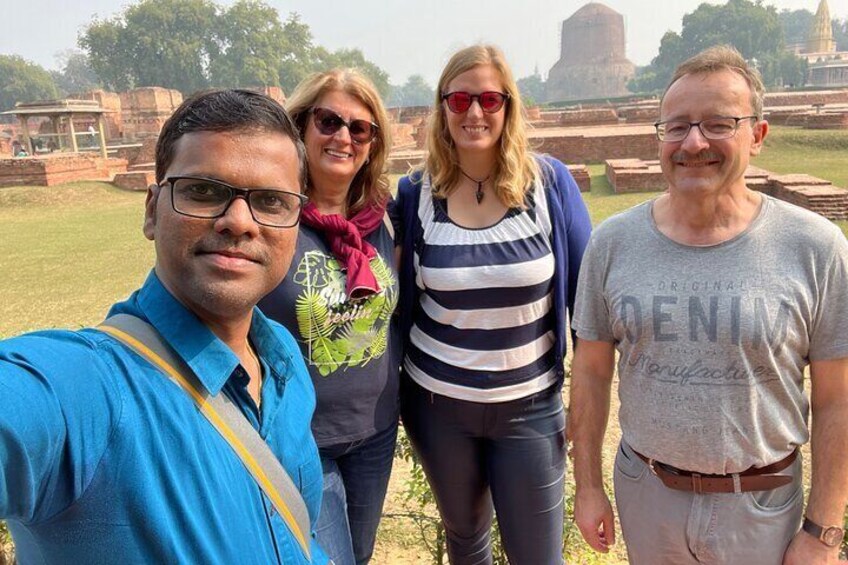 Sarnath, the place of first ceremon of Budhha. 5