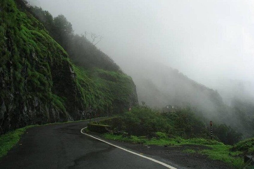 Fog on street Lonavala 4